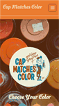 Mobile Screenshot of capmatchescolor.com